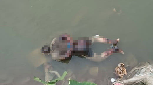 惊悚！越南西贡河水面上浮起一具尸体，尸体被五花大绑