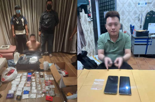 今天下午，西港警方披露，他们于近日在西港抓获了4名毒贩。