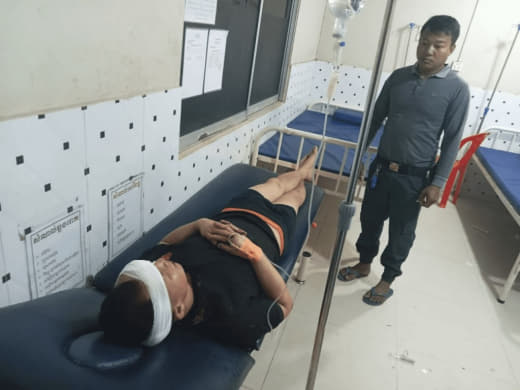 12月24日凌晨，再有一名中国男子被本地飞车党重伤住院。