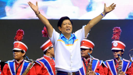 菲律宾大选支持率民调：小马科斯54%遥遥领先，反华先锋林丽妮居次席
