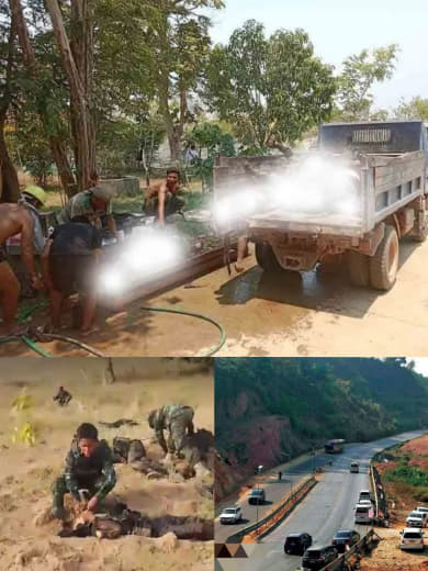 水沟谷镇内激战！缅军阵亡80余人，今日起妙瓦底-高加力亚洲公路封路半月