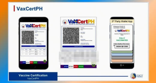 菲律宾普通民众下月可申请VaxCertPH数码疫苗证