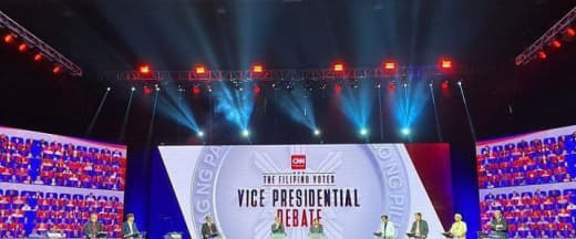 在菲律宾CNN电视台举办的副总统候选人论坛中，各个候选人强调了他们的专...