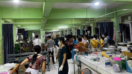 缅甸妙瓦底警局遭炸弹袭击，局长等5死11伤