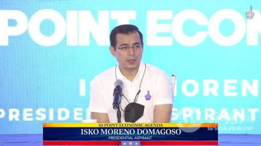 总统候选人莫雷诺公布10项经济计划