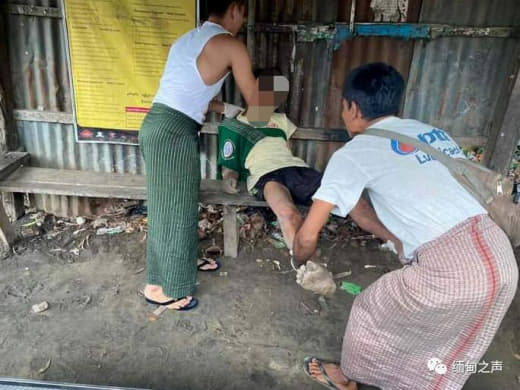 缅甸仰光1名警员在茶铺喝茶时遭枪击身亡
