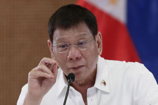 菲律宾总统成“新冠密接者”正接受隔离新冠检测为阴性