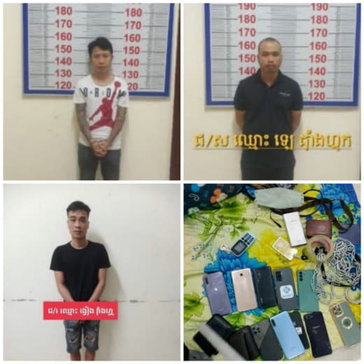 最近，有5名越南人因为在木牌/巴域绑架7名越南人被捕。