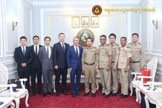 柬中两国将继续推进联合执法