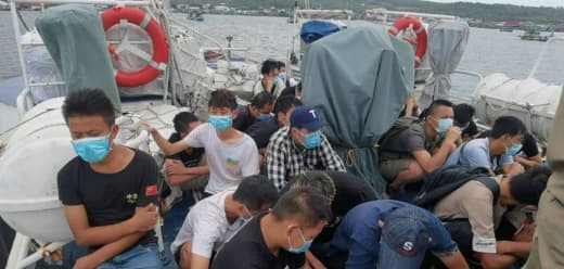 36中国人从福建偷渡到西港其中3人确诊新冠