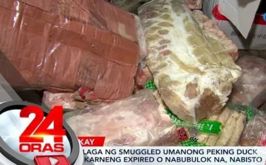 菲律宾农业部查获4000万从中国走私来北京烤鸭及冻肉