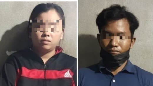 实居省乌冬县警方逮捕一名涉嫌性侵13岁女童的男子，而受害女童的亲生母亲...