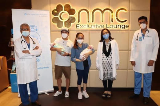 一名感染新冠的菲律宾母亲成功在迪拜诞下一对健康的双胞胎