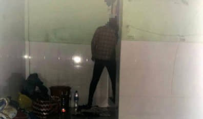 今天下午4点多，金边一名19岁的柬埔寨女工被人发现悬挂于一租房的浴室门...