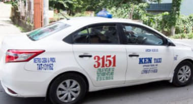 菲律宾的白色出租车，同事前天被白色租出车抢劫了