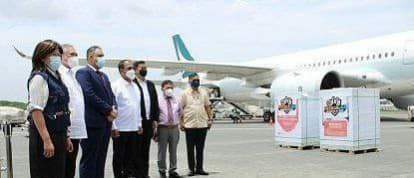 菲律宾政府于周三上午在尼诺·阿基诺国际机场(NAIA)接收卡塔尔政府和...