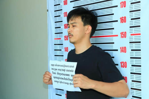 近日，波贝，一名泰国男子因涉嫌暴力伤害和抢劫被当地宪兵逮捕。