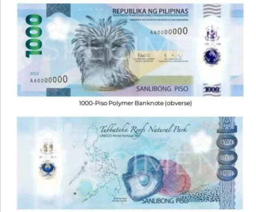 1000万张新版菲聚合物钞票已流通市场