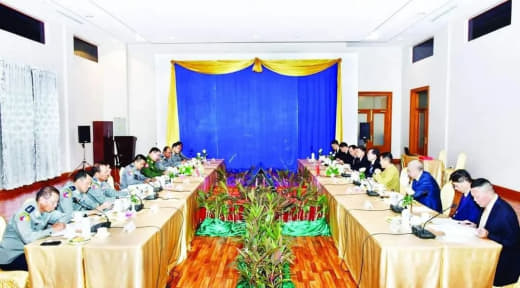 中缅两国警察就边境安全等事务进行会晤