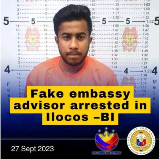 男子逃亡菲律宾还冒充大使馆人员搞诈骗，被举报逮捕