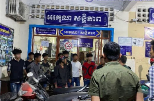 柬埔寨金边BKK区发生暴力事件，8名中国人被捕