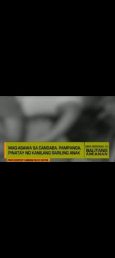 菲律宾邦邦牙省(Pampanga)Candaba市一对夫妇近日遭自己的...