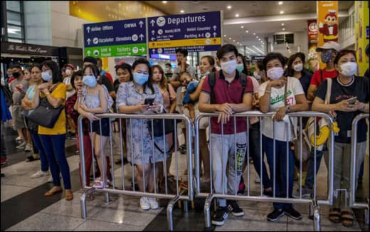 菲律宾每日出入境旅客高达6万人次呼吁民众提早前往机场
