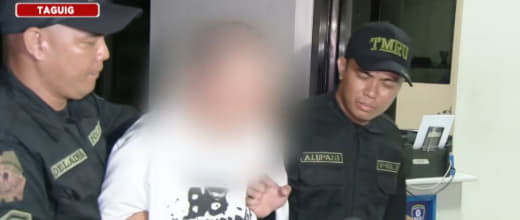 BGC科技园中国男子醉酒撞车，被菲警抓捕后大声喊：我爱菲律宾人...