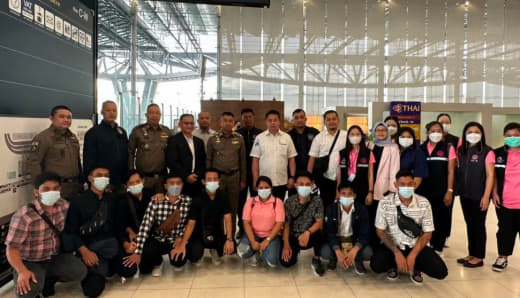 泰媒报道，泰国警察局副局长素切拉表示，近日，泰国警方与印尼大使馆一起，...
