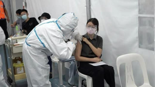 碧瑶市五成人口完全接种新冠疫苗