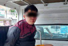 菲律宾一男子当街摸女学生胸部被捕