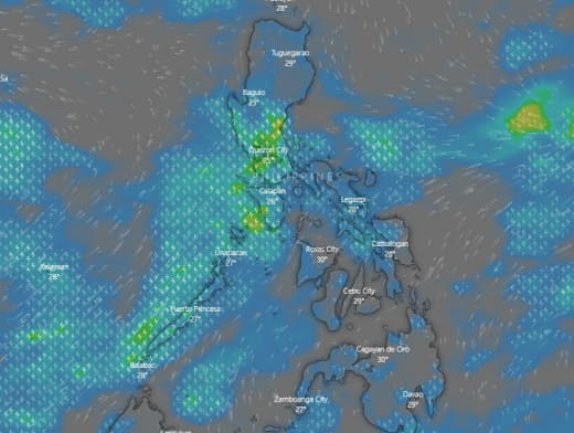 菲气象局：未来两日首都区及吕宋岛仍将有强阵雨