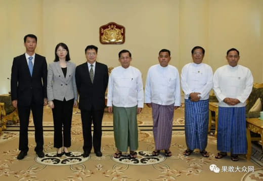 中国外交部亚洲事务特使表示中国支持缅甸和平进程不接受分裂国家的行为