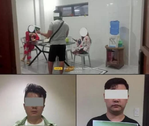 菲律宾警方突击淫窝救出24名外国女子逮捕2中国人