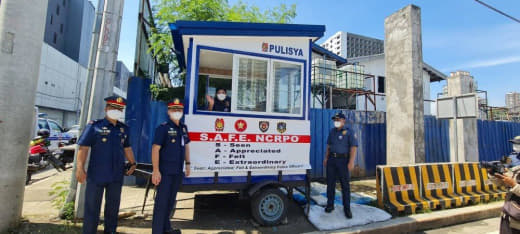菲律宾首都区警方启动移动警察前哨
