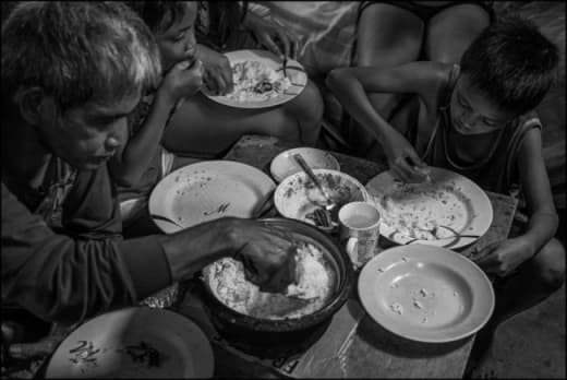 三季度全菲超10%家庭挨饿，2.2%家庭严重饥饿