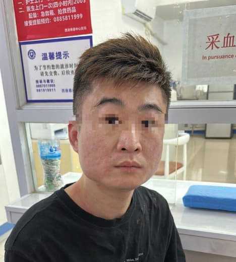 昨天，西港一中国男子被绑架