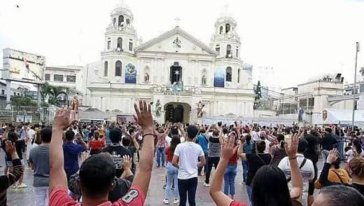 菲律宾溪仔婆教堂宣布2023年继续停办黑耶稣出巡