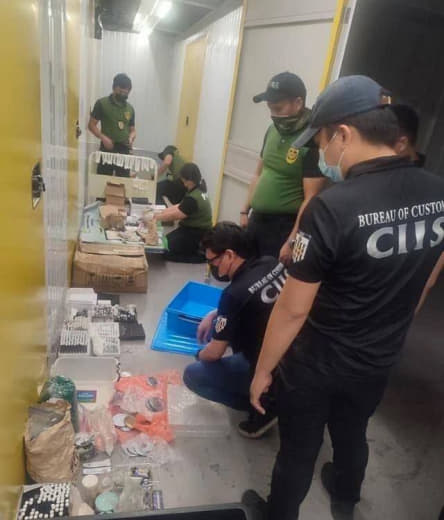 菲律宾海关局在达义市查获300万毒品
