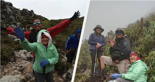 82岁退休政府官员成功登顶菲最高峰明年将挑战珠峰！