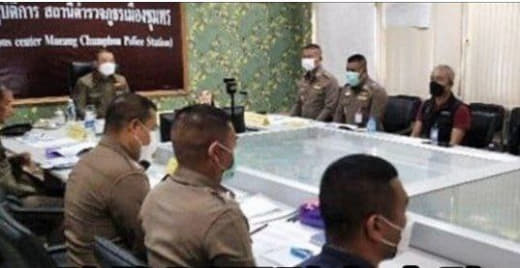 泰国警方高层1月26日出席会议，亲自跟进有受害者被网络诈骗1亿泰铢案件...