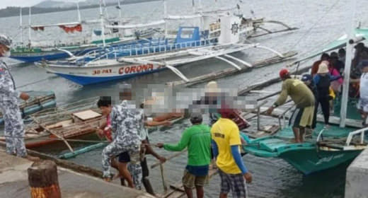 菲律宾海警救出18名海上受困乘客
