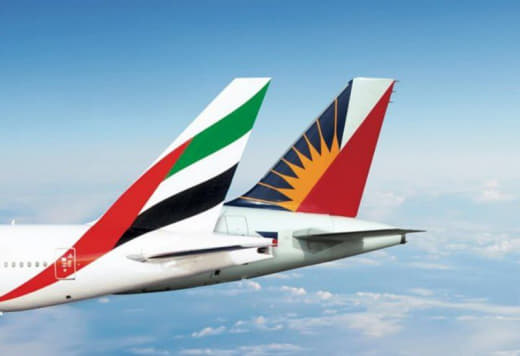 菲航与阿联酋航空合作建立联运合作伙伴关系