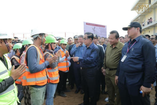 西哈努克省第3座污水处理厂项目即将于今年6月底竣工启用，届时将进一步确...