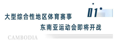 第32届东南亚运动会将于2023年05月05日在柬埔寨首都金边盛大开幕...