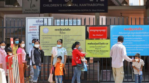 据坤塔宝花儿童医院发布的最新报告显示，今年4月份，该医院共计为5万78...