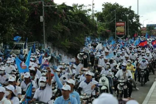 柬媒消息，6月29日，金边市政府发布通告，柬埔寨第7届全国大选竞选活动...