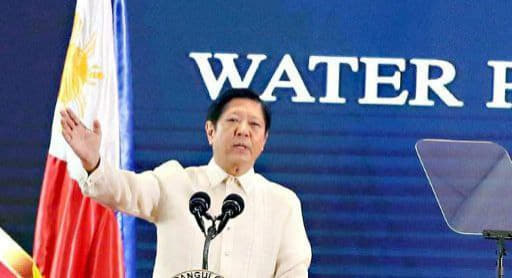 小马科斯希望利用新技术来改善菲律宾水资源管理