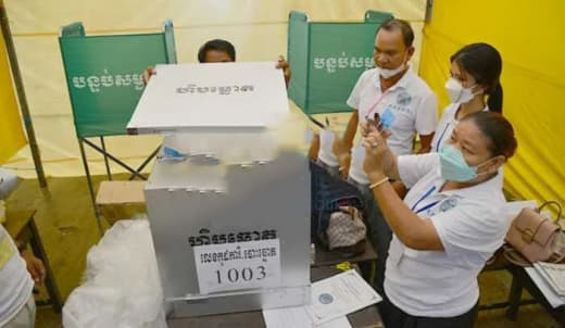 据《高棉时报》消息，美国非政府组织自由之家给柬埔寨的大选指数评出29分...