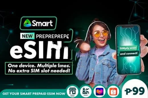 菲律宾电信巨头SMART于7月10日星期一推出菲律宾首个预付费电子手机...